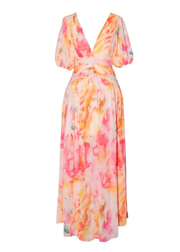 Aubree Maxi Dress - Ruby Splash - Image 2