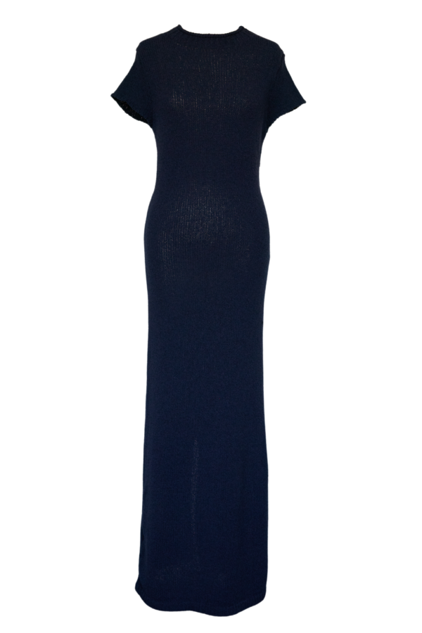 Kori Knit Maxi Dress - Navy - Image 2