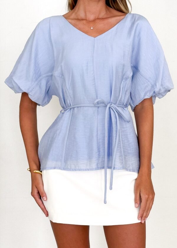 Saffron Blouse - Blue - Image 6