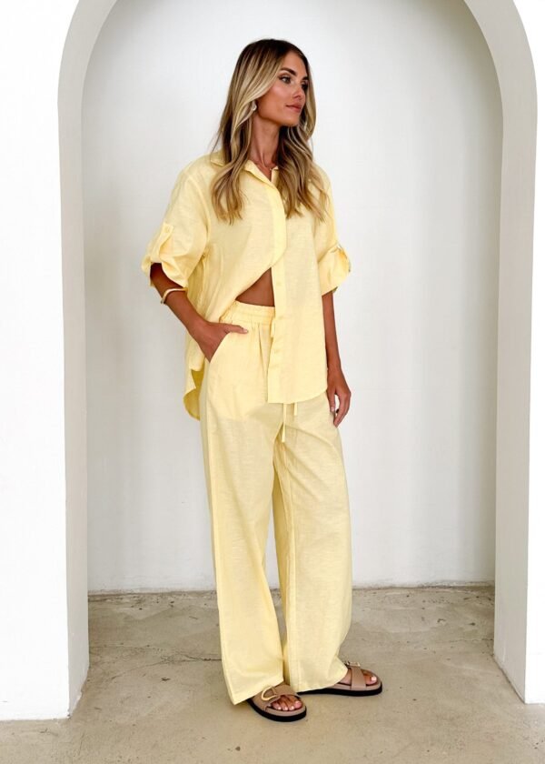 Kinsley Shirt - Lemon - Image 5