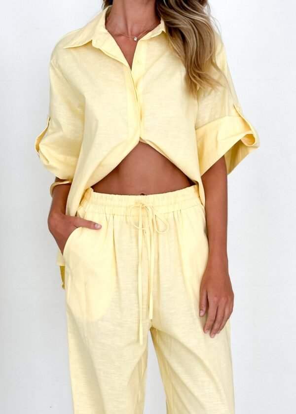 Kinsley Shirt - Lemon - Image 7