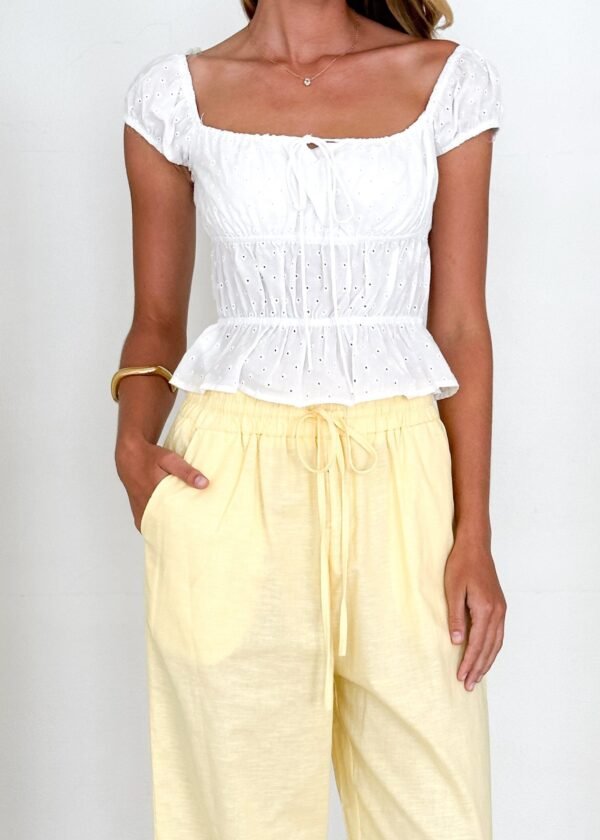 Kravitz Top - Off White - Image 6