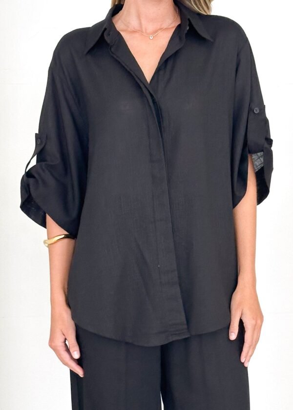 Kinsley Shirt - Black - Image 6