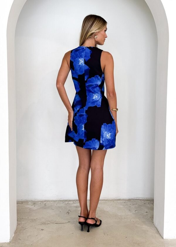 Amy Dress - Blue Floral - Image 6