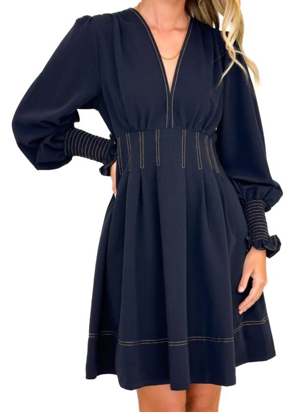 Panthem Dress - Indigo - Image 11