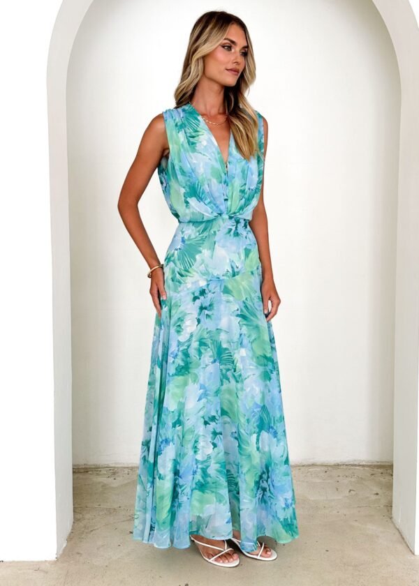 Amoureux Maxi Dress - Mint Ziah - Image 7