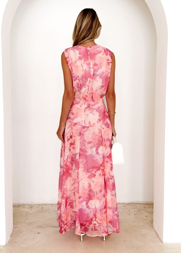 Amoureux Maxi Dress - Pink Ziah - Image 8