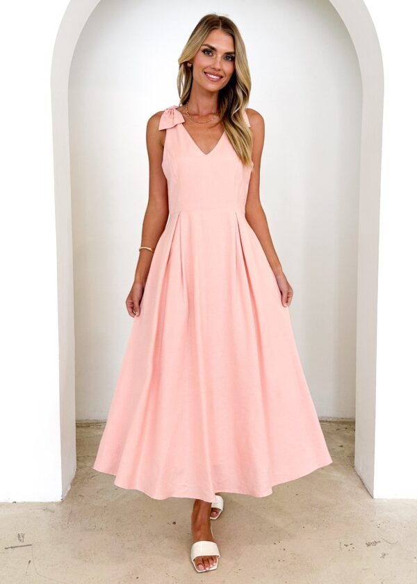 Pacifica Midi Dress - Blush - Image 3