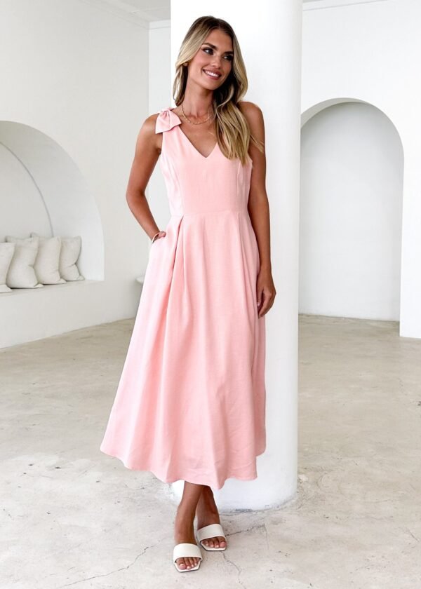 Pacifica Midi Dress - Blush - Image 2