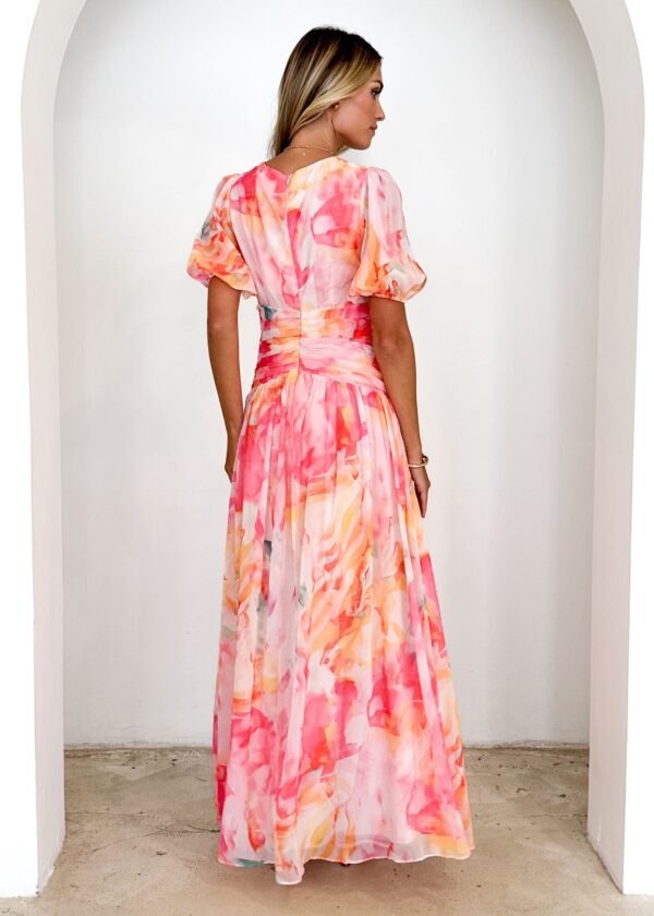 Aubree Maxi Dress - Ruby Splash - Image 8