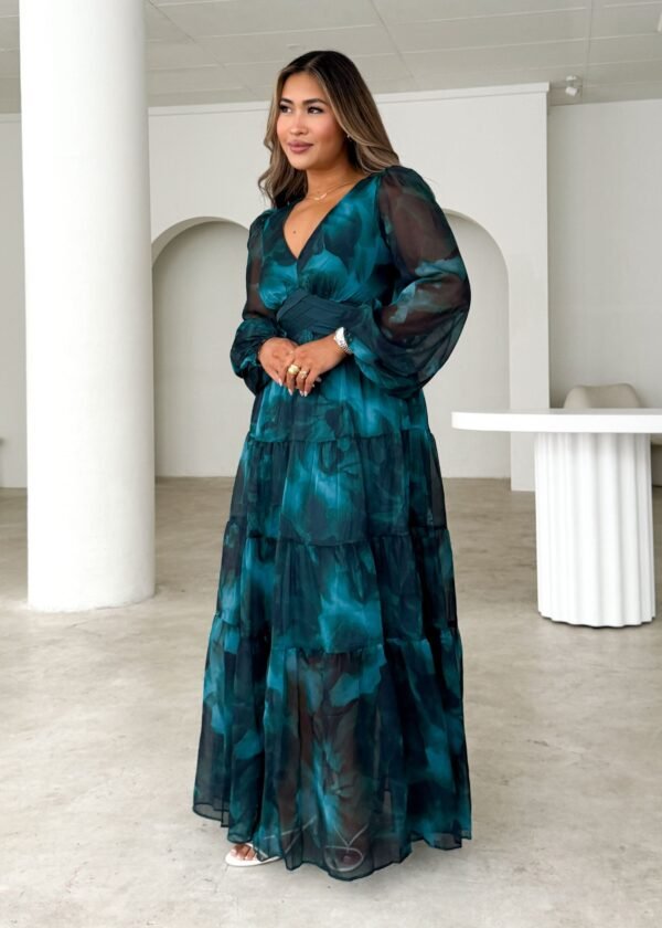 Mayella Maxi Dress - Deep Lagoon - Image 7