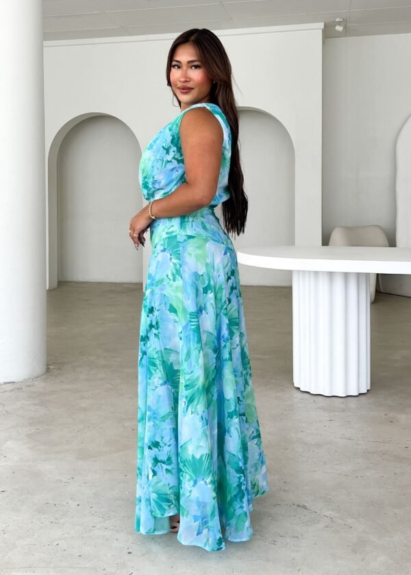 Amoureux Maxi Dress - Mint Ziah - Image 5